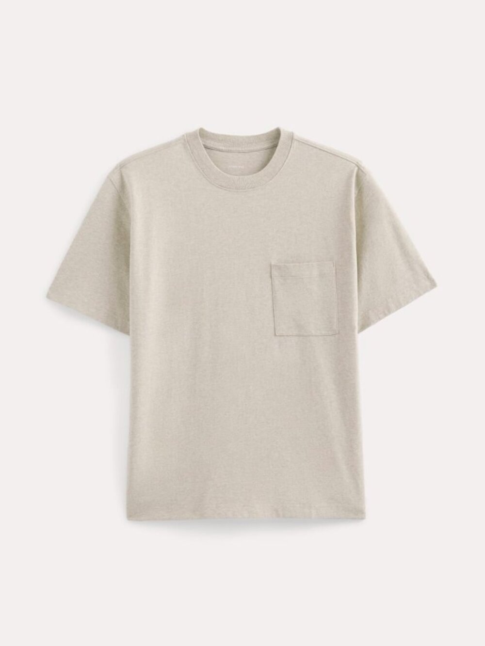 Everlane Men's Oversized Classic T-Shirt in Heathered Oatmeal